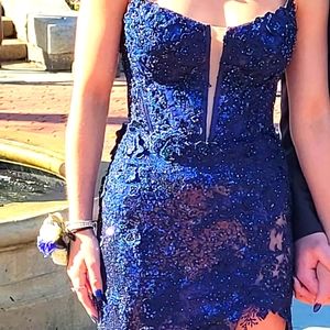 Gorgeous Sequin Long Prom Gown